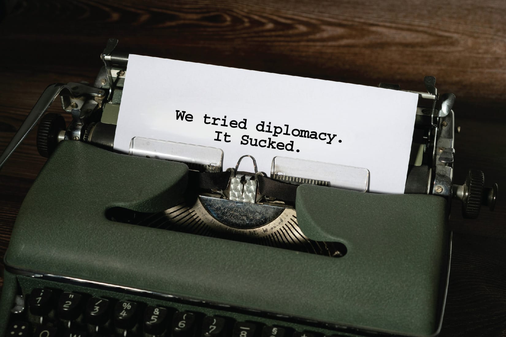 Diplomacy Sucks